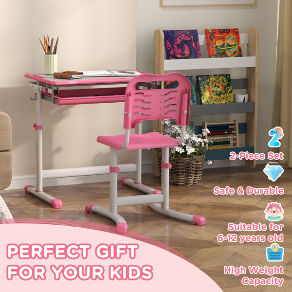 Kids Desk and Chair Set-3