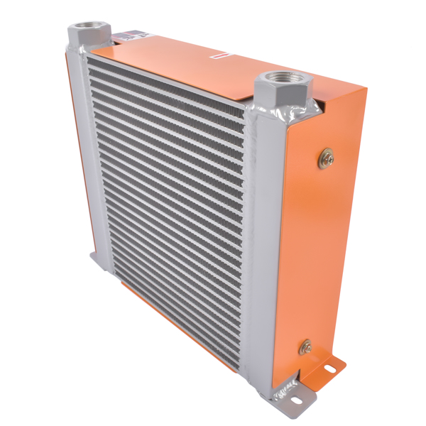New DC12V AH1012T-CA Industrial Hydraulic Oil Cooler Flow Fan Radiator 100L/min-7
