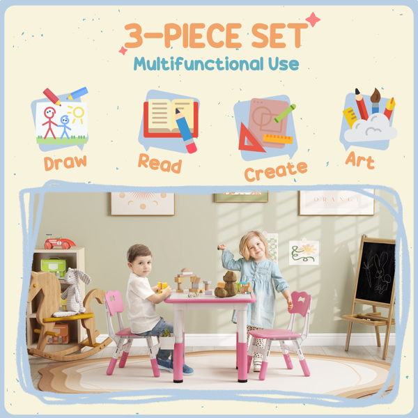 Kids Desk and Chair Set-4