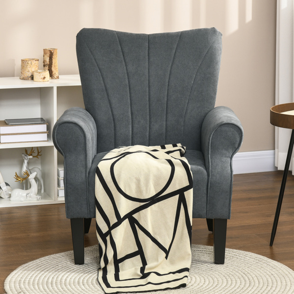 Wingback Accent Chair-5