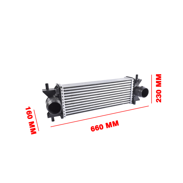 Aluminum Intercooler MB3Z6C839A Replacement for Ford Bronco 2021-2024 L4 2.3L V6 2.7L Turbocharged-10