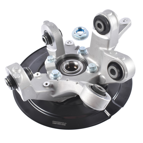 转向节总成 Rear Right Steering Knuckle & Wheel Bearing Hub Assembly 686-278 Replacement for 2011-2019 Ford Explorer AWD-1