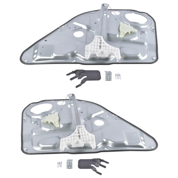 2Pcs Rear Power Window Regulators Left + Right Fit for Hyundai Genesis Sedan 2009-2014 834013M000 834023M000