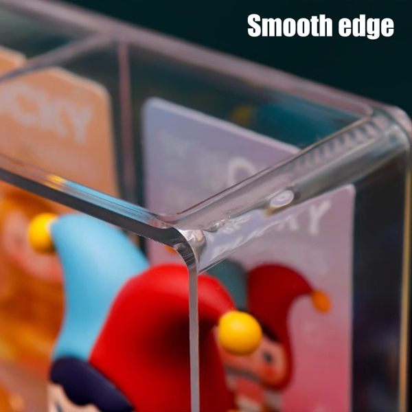 Clear Acrylic Display Case Storage Organizers Box For Collectibles Action Figure-8