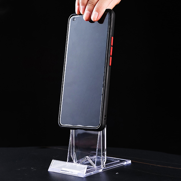10x Acrylic Plate Stands for Display Plate Holder Transparent-9