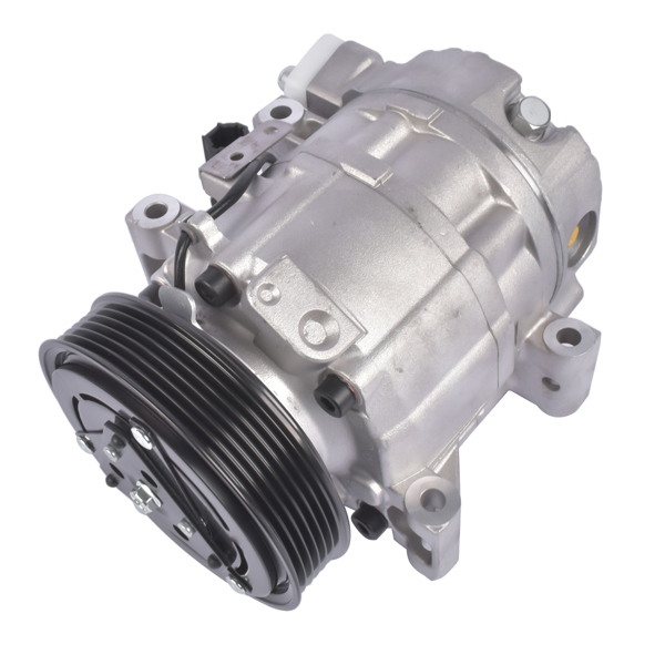 AC Compressor 12V R-134a 6 Grooves Fit for Nissan X-Trail LE SE SLX XE 4WD 2.5L L4 2005-2006 92600-AU01C 92600-AU000 92600-AU010 92600-AU01A-2