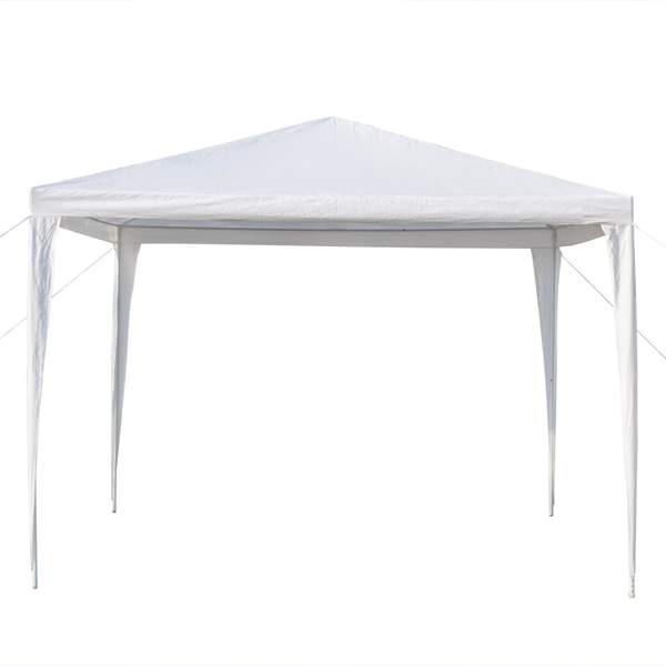 3 x 3m Waterproof Tent with Spiral Tubes White-3