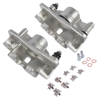 2PCS Front Left & Right Brake Calipers Replacement for Honda Civic 1990-2000, CRX 1990-1991 19-B1380 19-B1379