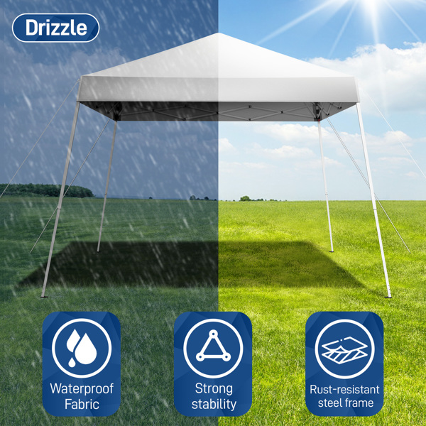 3 x 3M Portable Home Use Waterproof Folding Tent White-10
