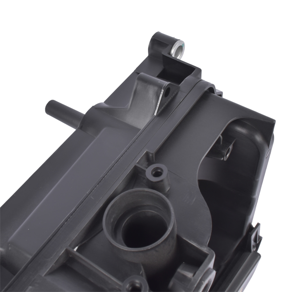 Black Pastic Engine Valve Cover with Gasket Fit for Mercedes-Benz C250 SLK250 2012-2015 1.8L L4 2710101730-8