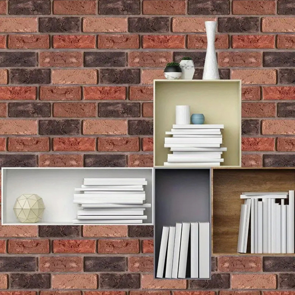 3D Tile Brick Wall Sticker Self-adhesive Waterproof Foam Panel Wallpaper 10pcs-10