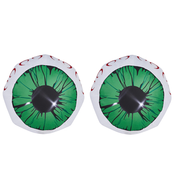 2 Packs <b style=\\'color:red\\'>Halloween</b> Inflatables Large Set of Lighted Eyes <b style=\\'color:red\\'>Decoration</b>, 3FT Blow Ups Green Eyes