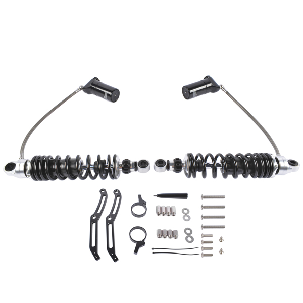 减震器 Remote Reservoir Rear Suspension Shocks Fit for Harley Electra Road Glide 2014-2024-3