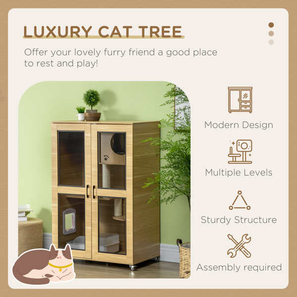 Pet Stairs/Cat Climbing Tower/Cat House-3
