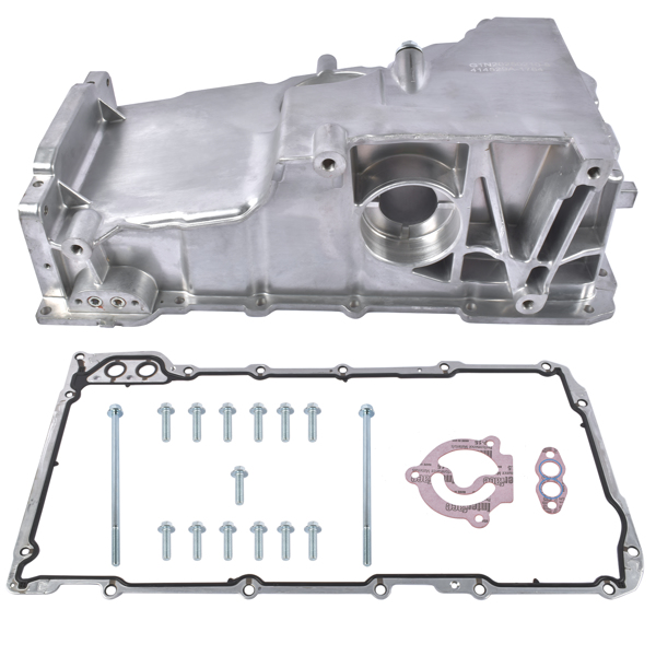 Aluminum Engine Oil Pan Fit for Chevrolet SSR Saab 9-7x 5.3L 6.0L V8 2003-2009 12598154-1