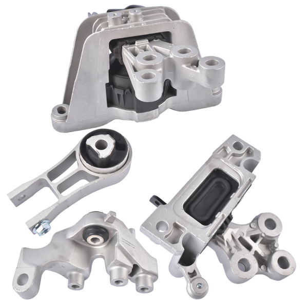 4Pcs Engine Mount & Auto Trans. Mount Set Replacement for Chrysler Pacifica Voyager 3.6L V6 2017-2021 68224744AC 68224742AA-3