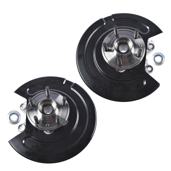 2PCS Steering Knuckle Wheel Bearing Hub Assembly Rear Left & Right Replacement for 2011-2019 Ford Explorer AWD 686-279 686-278-6