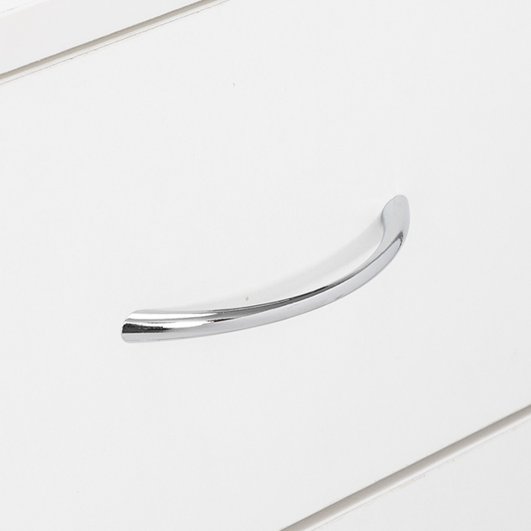 Modern Simple 4-Drawer Dresser White-12