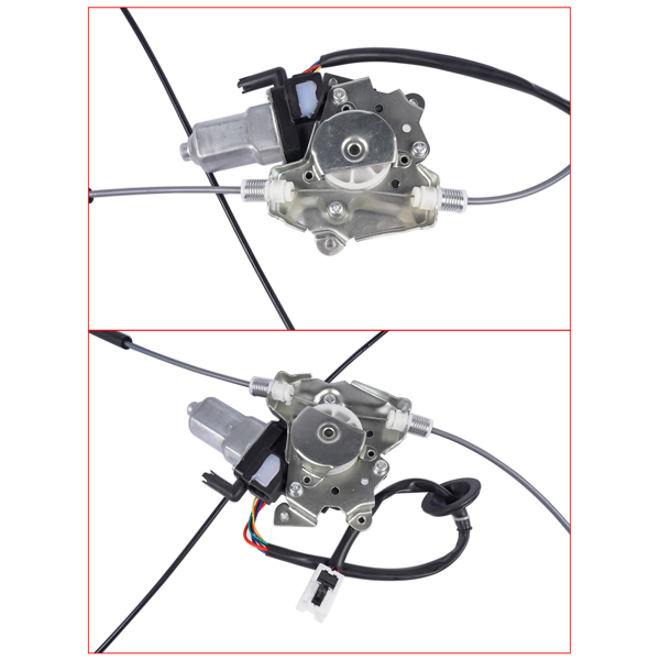 2Pcs Front Power Window Regulators with Motor Fits for INFINITI G35 Coupe 3.5L V6 2003-2007 80720AM800 80721AM800-8