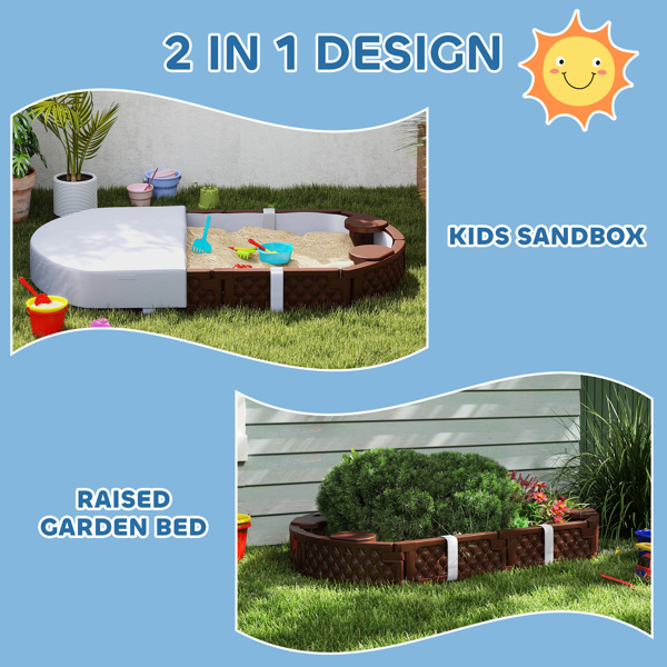 Kids Sandbox with Cover ( Amazon Shipping)（Prohibited by WalMart）-7