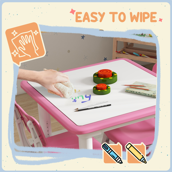 Kids Desk and Chair Set-5