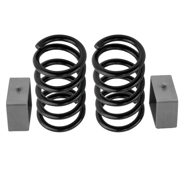 Front 3" Rear 4" Coil Spring Lowering Kit Fit For Chevy S10 2WD 1982-2004 Fit For GMC Sonoma 2WD 1984-2004 Fit For GMC Jimmy 2WD 1984-1997-4
