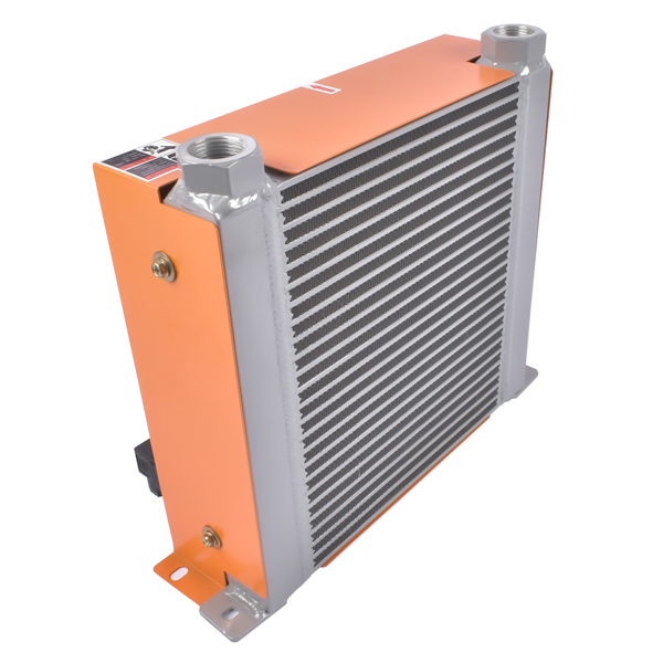 New DC12V AH1012T-CA Industrial Hydraulic Oil Cooler Flow Fan Radiator 100L/min-3