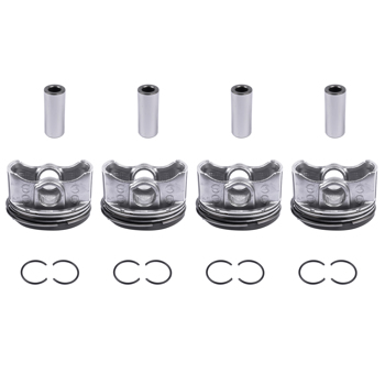 活塞环套装 4Pcs Piston Kit For Lexus CT200h Toyota Corolla Prius 1.8L L4 1310137071 13101-37071 2ZRFXE