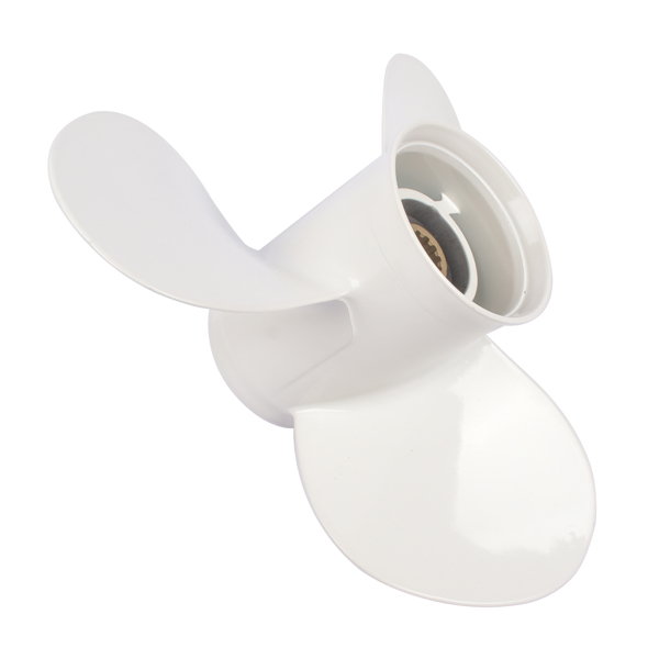 11 5/8x11 Boat Propeller Fits for Yamaha Outboard T25 40hp 50hp 55HP 60hp 3-1/2" Gearcase 13 Spline Tooth 69W-45947-00-00 663-45947-02-00-3