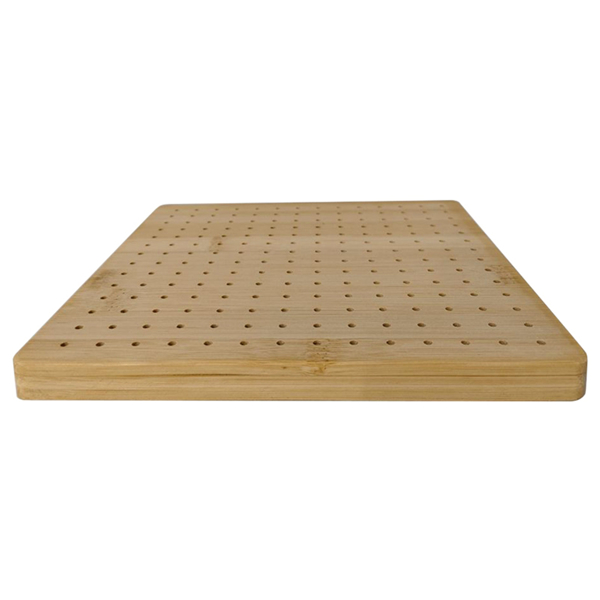  Bamboo Bloking Board Handcrafted Knitting Blocking Mat Non-Slip Grid for Granny Squares, Yarn Tools Gifts for Crafters-7
