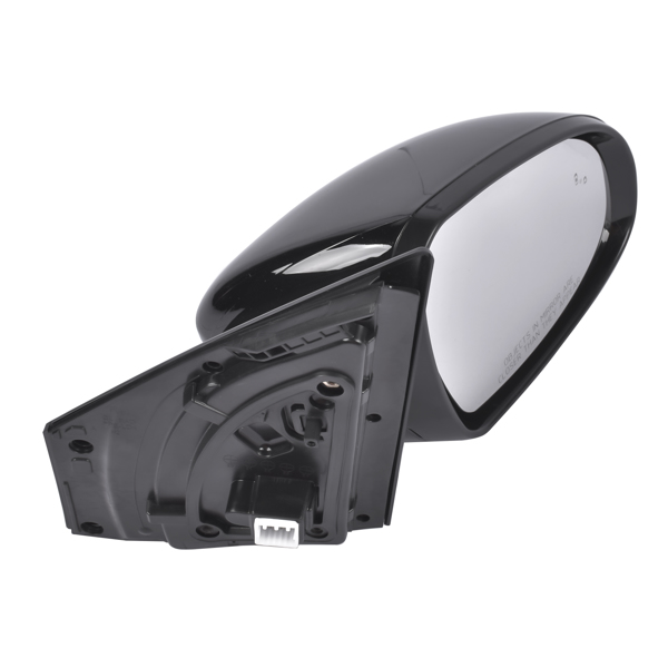 Power Passenger Side Door Mirror Fit for Kia Sportage EX LX SX 2020-2022 Electric Adjustment Black Heated Plastic No Memory 87620-D9131 87620D9131 KI1321251-6
