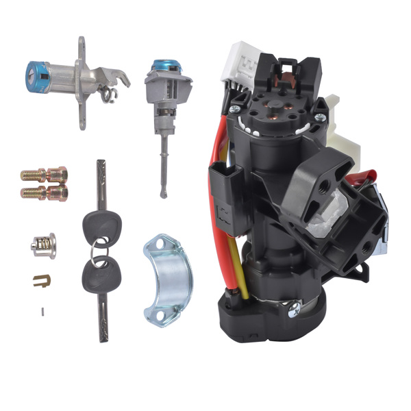 Ignition Lock Housing Assembly with 2 Keys Fit for Hyundai Sonata 1.6L 2.0L 2.4L 2015-2019 81905C2510-5