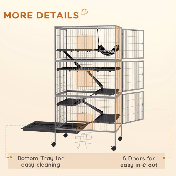 Small Animal Cage /Chinchilla Cage ( Amazon Shipping)（Prohibited by WalMart）-6