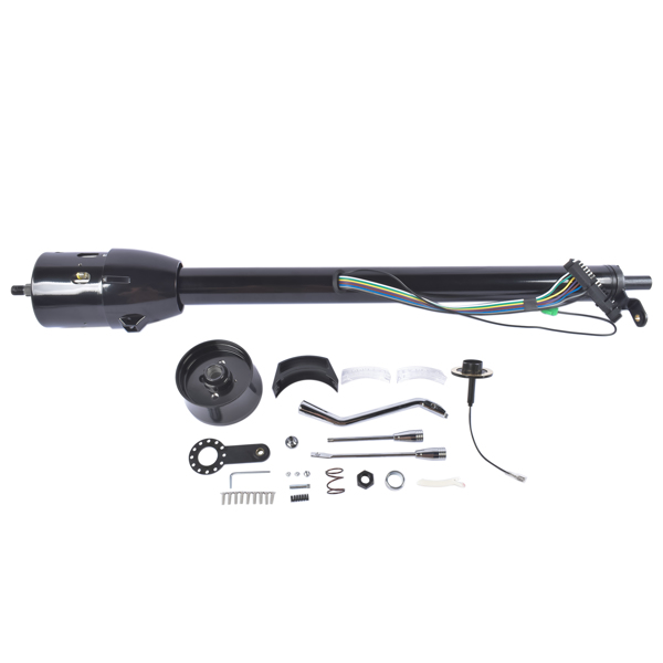 Automatic 33'' Black Tilt Steering Column Replacement for 1967-1979 Ford F100 Truck No Key Col Shift-2