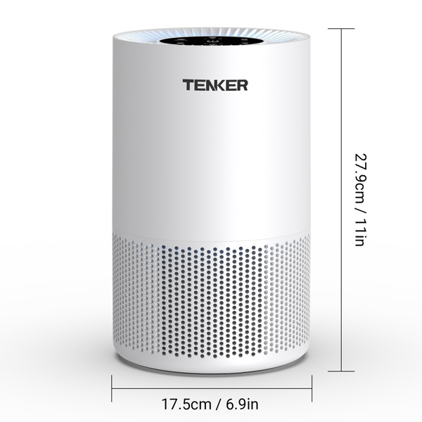 （Amazon&TEMU: Prohibited,No weekend orders.）1350 Sq Ft Air Purifiers for Home Large Room Pets H13 True HEPA Air Purifier Cleaner with 360° Air Inlet, Fragrance, 13dB Air Purifier for Bedroom Smoke-8