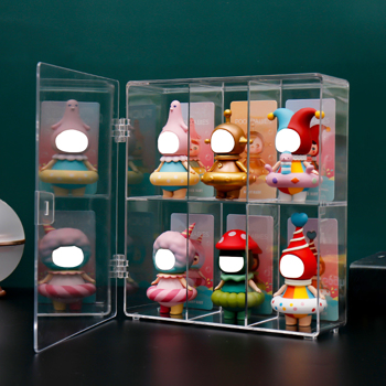 Clear Acrylic Display Case Storage Organizers Box For Collectibles Action Figure