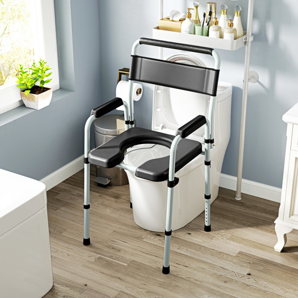  Accessibility Commode Chair-7