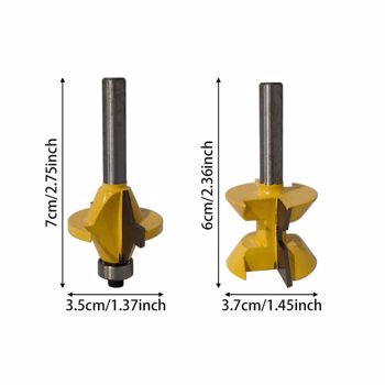8柄1/2柄12mm木工铣刀120°榫合刀拼板刀拼接刀木工铣锣机雕刻刀 8柄