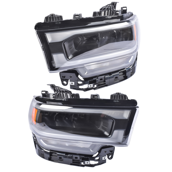 Headlamp Light Left + Right Replacement for Ram 2500 3500 2019-2024 6.4L 6.7L V8 68360179AD-2