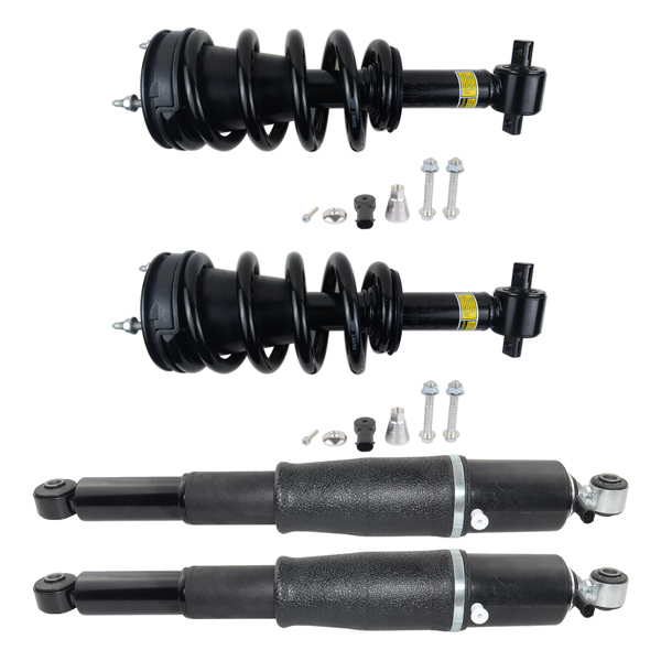 减震器 4Pcs Front Strut Assys + Rear Shocks MagneRide For Cadillac Escalade Chevy Avalanche Suburban Tahoe GMC Yukon 2007-2014-2