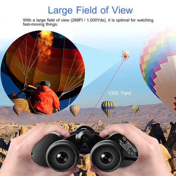 8-24x Binoculars with 50mm Objective Lens, Multi-Layer Coated Aspherical Lenses, High-Grade BAK-4 Prisms, Compact & Portable for Bird Watching, Outdoor, Sports, Concerts, Stargazing-2