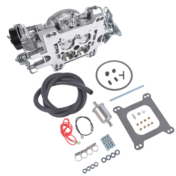 500 CFM Carburetor for Small-Block and Big-Block Engines with Either Dual- or Single-Plane Intake Manifolds 1903 AVS2 Series Electric Choke 4Barrel 1903-500 Aluminum Square Flange-7