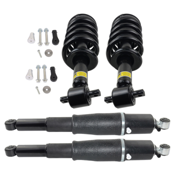 减震器 4Pcs Front Strut Assys + Rear Shocks MagneRide For Cadillac Escalade Chevy Avalanche Suburban Tahoe GMC Yukon 2007-2014