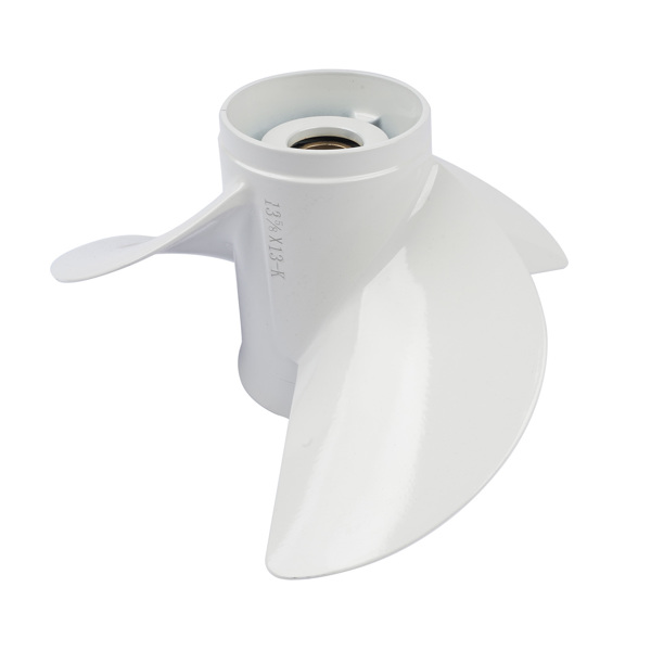 13-5/8" x13" Aluminum Boat Propeller Fit for Yamaha 50-130HP 6E5-45949-00-00 Right Hand Rotation-4