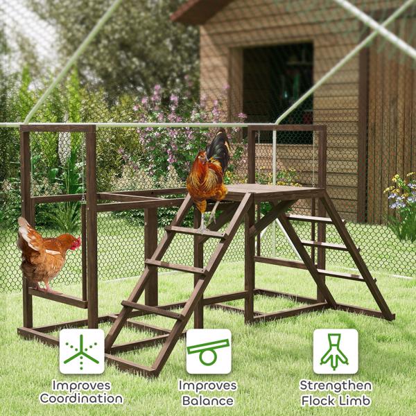 Wooden Chicken Activity Play Set -5