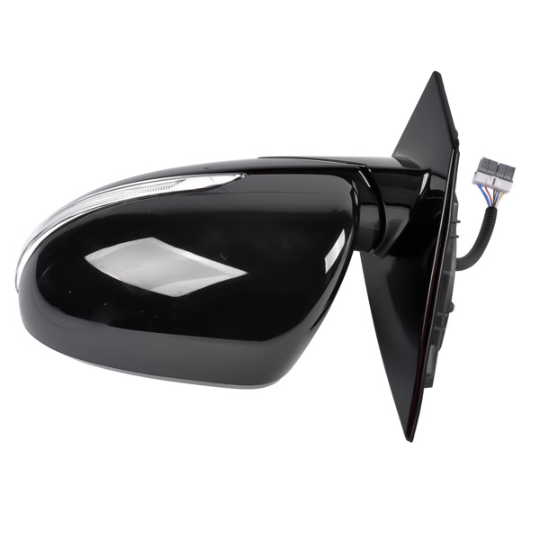 Mirror Driver Heated Signal Manual Folding Fit for Kia Sorento EX L LX SX SXL 2016-2018 without Memory without Puddle Light without Auto-Dimming with Blind Spot Power Adjustment 87610-C6150-7
