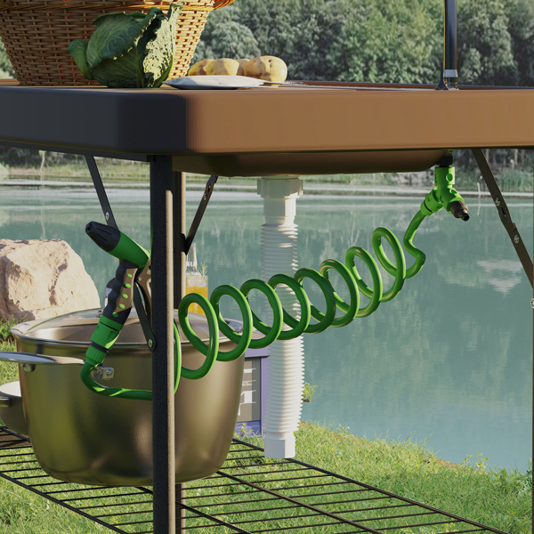 Portable camping sink ( Amazon Shipping)（Prohibited by WalMart）-7