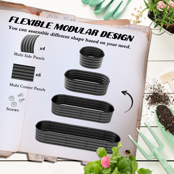 Metal Planter Box-3