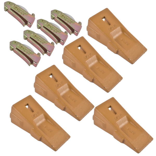 X290 Sharp Bucket Teeth/Tooth with K290S Flexpins Fit for Mini Excavator 5Pcs-3