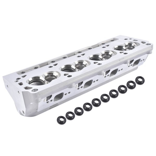 1PC Bare Aluminum SBF Cylinder Head 185cc 61cc 65cc Replacement for Ford Small Block 289 302 351W 5.0L V8 Engines-7